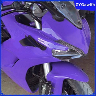2 x winglet motocicleta winglet carenado winglet aerodinámico kit de ala para kawasaki ninja h2 h2r para yamaha bws rs joe gp