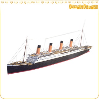 Simplesshop21 Kit De Montar Modelo De Papel De Navio Titanic 3d 1 / 400