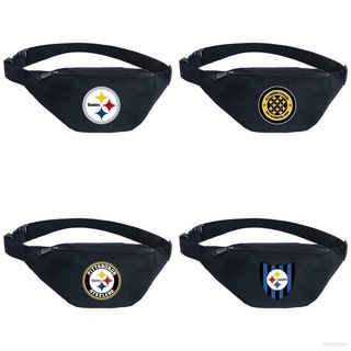 Nuevo NFL AFC Pittsburgh Steelers Diseño Logo Running Cinturón Riñonera Para Mujeres Hombres Deporte Cintura Bolsa De Entrenamiento Caminar Gimnasio