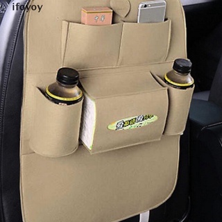 ifoyoy - bolsa de almacenamiento multibolsillo para asiento de coche, organizador, accesorio co
