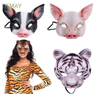 ismay 3d decoración de halloween unisex cosplay props mascarade protección festival carnaval fiesta para adultos protección ocular cubierta facial no tóxico|máscara/multicolor