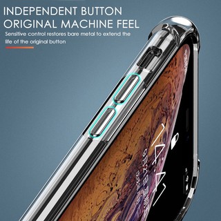 Funda Del Teléfono iPhone 13 12 Pro Max Mini SE 2020 11 XS XR X 6 6S 7 8 Plus 5 5S Carcasa A Prueba De Golpes Transparente Suave Airbag Cubierta Protectora (5)