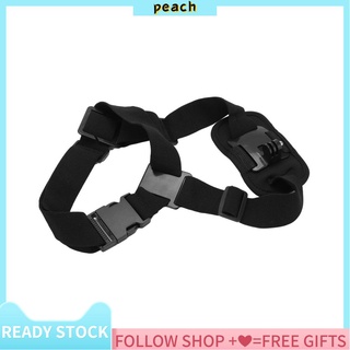 peach1 correa de pecho ajustable para cinturón de montaje para cámara deportiva gopro