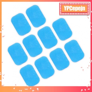 10pcs almohadillas de gel para entrenador abdominal hidrogel pegatinas adelgazantes masaje