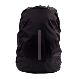 mochila cubierta de lluvia a prueba de polvo reflectante mochila cubierta para acampar