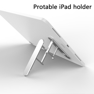 soporte ajustable de aleación de aluminio para ipad invisible mesa plegable ipad soporte soporte ec