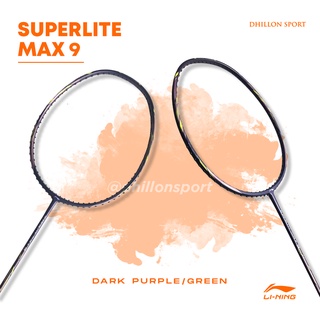 Forro Superlite Max 9 Original raqueta de bádminton/ raqueta de bádminton Li-Ning (6)