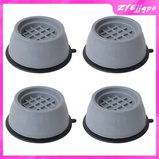 4 almohadillas antivibración para prevenir temblores antideslizantes, alfombrilla para lavadora