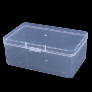 [cod] 17*10.3*7 cm caja de embalaje chip caja de almacenamiento de plástico transparente pp caja de material caliente