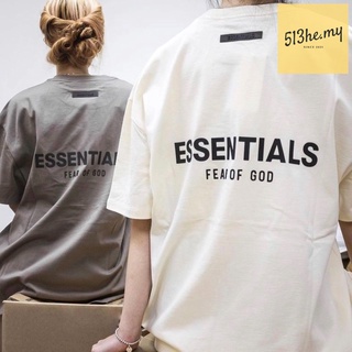 Nueva niebla miedo de dios Essentials complejo espalda carta suelta camisetas de manga corta