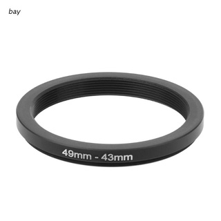 bay 49mm a 43mm metal step down anillos adaptador de lente filtro cámara herramienta accesorio nuevo