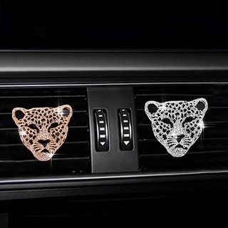 ambientador de coche tuilieyfish en auto decoración interior aroma vent clip leopard sólido perfume co (6)