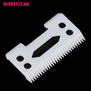 Ljc 1 cuchilla de cerámica de 28 dientes con accesorios de 2 agujeros para Clipper Zirconia inalámbrico (7)