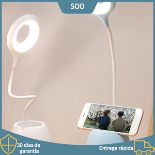 lámpara de mesa protección ocular led aprendizaje regalo usb carga plegable luz de mesa (3)