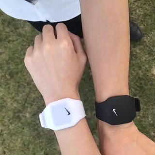 Reloj de pulsera deportivo Digital LED de goma nike para estudiantes/parejas