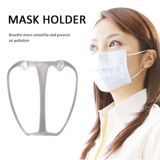 Soporte de máscara de silicona 3d 1/10PCS Unisex reutilizable a prueba de polvo soporte de máscara Pm a prueba de viento Haze contaminación Respirato soporte de máscara respirar suavemente