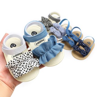 WALKERS [skic] verano bebé niñas transpirable antideslizante arco zapatos sandalias niño suave soled primeros pasos