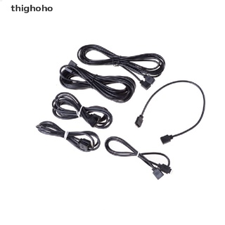 Thighoho 4Pin RGB LED Connector Extension Wire Cable Cord for SMD 5050 3528 RGB LED Strip Light CO