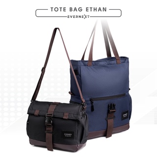 Evernext Store - Tote Bag Ethan mujer Tote Bag portátil bolsa de 15" bolsa de la universidad de los hombres bolsa multifuncional