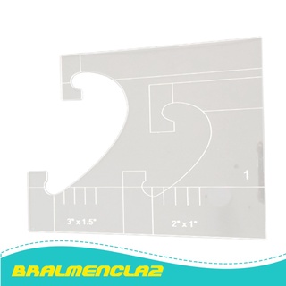 (Bralmencla2) Marco De Costura con regla Transparente y Modelo De Máquina De coser (8)