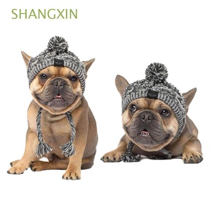 Shangke Para perros pequeños/perros invierno/mascotas/ropa De navidad a prueba De viento cálido/gorro De malla