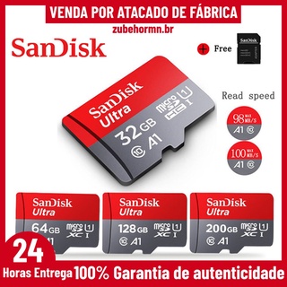 Tarjeta De memoria Sandisk Ultra Micro Sd De 1 luz 128gb 256g 512gb tarjeta Micro Sd/Tf tarjeta De memoria Flash De 64gb