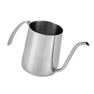 Stainless Steel Coffee Drip Pot Teapot Gooseneck Kettle Home Bar Coffee Shop (6)