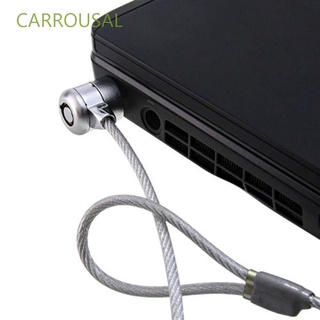 CARROUSAL nuevo portátil PC Lock 1PC Notebook Durable único acero cerradura de seguridad Cable cadena/Multicolor