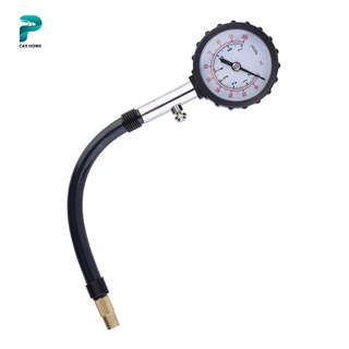 Medidor de presión de aire para neumáticos de coche, 0-100 psi, medidor de Dial