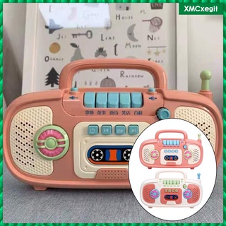 contar historias de plástico radio juguete para acostarse juego interactivo juguete para niños