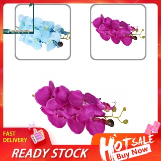 PAT_ 1Pc Artificial Flower Butterfly Orchid DIY Wedding Party Desktop Furniture Decor