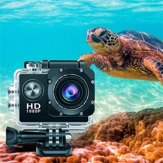 [FOSEN] 1080P 12MP cámara deportiva Full HD 30m/98ft cámara de acción impermeable subacuática