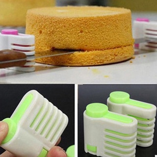 0913d 5 capas hogar pastel pastel cortador de hoja guía cortador de pan cortador de pan cuchillo