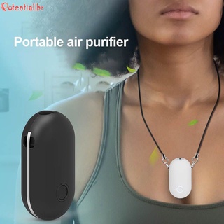 mini collar/mini purificador de aire usb portátil negativo lon generador bajo ruido