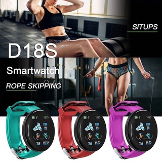 D18s reloj inteligente deportivo banda smartwatch bluetooth pulsera monitor melostar