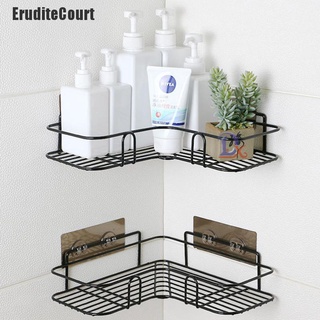 Eruditecourt~ estante de baño organizador de ducha triángulo cosmético estante de almacenamiento de cocina inodoro