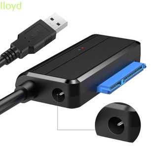 Lloyd práctico USB a SATA UASP Easy Drive Cable adaptador HDD Cable de alta velocidad SSD Durable para ""pulgadas disco duro convertidor/Multicolor