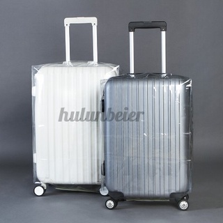 ready stock pvc transparente transparente impermeable equipaje cubierta carro funda durable maleta protector