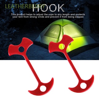 LEATHERBERRY Multifunctional Tent Fixed Hook Windproof Tent Accessories Tent Pegs Portable Outdoor Camping Accessories Plank Floor Buckle Fixed Hook Tent Hook/Multicolor