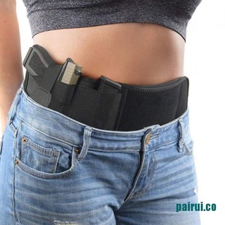 <hot*~pu>1 pieza de la funda de la pistola del vientre invisible bolsa de cinturón oculto llevar faja elástica cintura