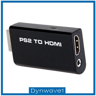 [DYNWAVE1] Ps2 a Audio Video convertidor adaptador con salida de Audio mm Monitor HDTV