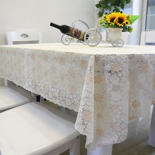 Paño de PVC impermeable y antiaceite de mesa de tela de tela sin lavado mantel largo cuadrado de la mesa de café se pued (4)