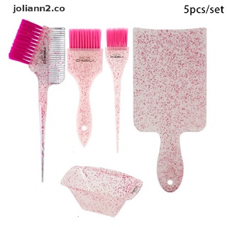 joli tinte de color cepillo tazón conjunto tinte blanqueamiento peluquería estilo accesorios co (8)