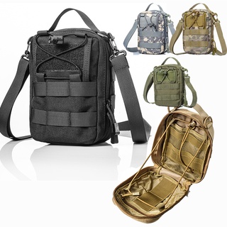 Kit De Primeros Auxilios Táctico Flexible Para Escalada 1000D EDC Molle Survival EMT Sling Bag IFAK Medical Pouch (1)