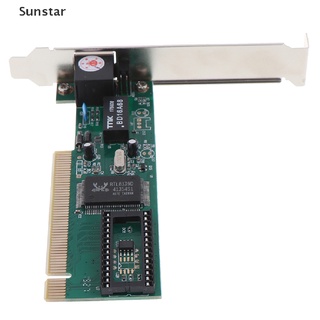 [Sunstar] Pci RTL8139D 10/100M 10/100Mbps RJ45 Ethernet red Lan tarjeta de red PCI tarjeta