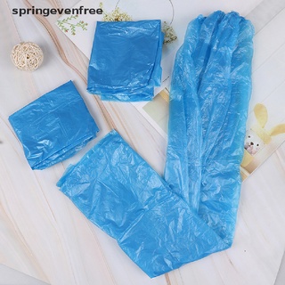 spef 5 pares desechables impermeables gruesos plásticos para zapatos de lluvia antideslizantes (3)