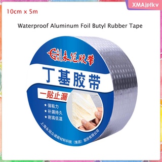 [xmajpfkv] Sealed Waterproof Aluminum Foil Self Adhesive Butyl Rubber Tape Band for