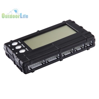 outdoorlife cod√ 3 en 1 lcd rc descargador de batería balanceador 2-6s lipo batería medidor de voltaje
