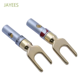 Jayees bocina con cable De cable De alambre chapado en oro/tenedor De palillos/multifuncional