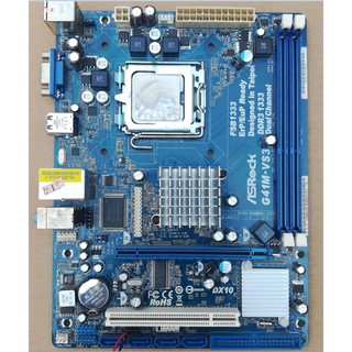 ASRock G41M-VS3 DDR2 Computadora De 775 Pines Placa Base G41M Integrado IDE Escritorio